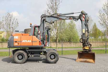 Mobilbagger 2011 Atlas 160W | ROTOTILT | GRIPPER | BUCKET | DOZER BLADE (4)