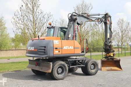 Mobilbagger 2011 Atlas 160W | ROTOTILT | GRIPPER | BUCKET | DOZER BLADE (6)