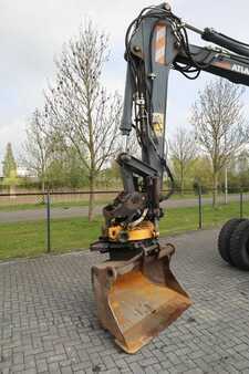 Mobilbagger 2011 Atlas 160W | ROTOTILT | GRIPPER | BUCKET | DOZER BLADE (8)