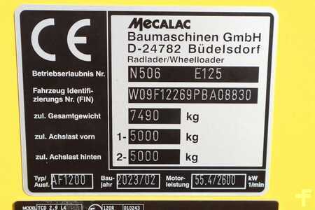 Mecalac AF 1200 | NEW / UNUSED | 40 KM/H | BUCKET | FULL O