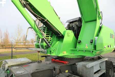 Kettenbagger 2017 Sennebogen 818 M K9 ULM | SORTING GRAB | GOOD CONDITION (8)