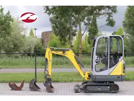 Minibagry 2018 Wacker Neuson ET16 | DUTCH LOW HOURS | 3 BUCKETS | HYDR. QC (1)