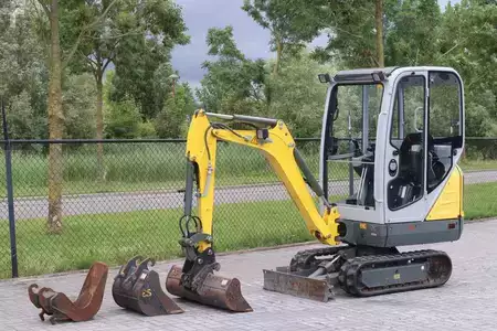 Minibagry 2018 Wacker Neuson ET16 | DUTCH LOW HOURS | 3 BUCKETS | HYDR. QC (2)