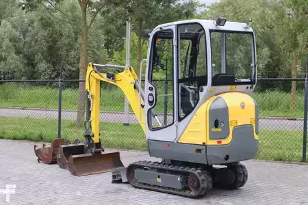 Minibagry 2018 Wacker Neuson ET16 | DUTCH LOW HOURS | 3 BUCKETS | HYDR. QC (3)