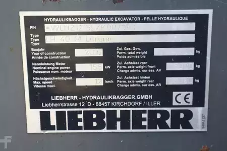 Kedjegraver 2016 Liebherr LH 40 M LITRONIC | GRAB | QUICK COUPLER | 16 METER (20)
