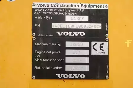 Wielladers 2009 Volvo L180 F HL | HIGH-LIFT | LOG STACKER | HOLZ GRAPPLE (20)