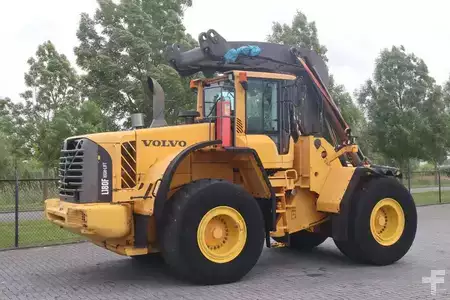 Wielladers 2009 Volvo L180 F HL | HIGH-LIFT | LOG STACKER | HOLZ GRAPPLE (6)