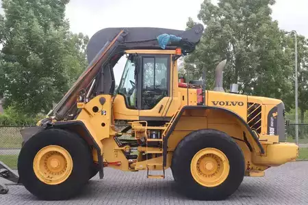 Wielladers 2009 Volvo L180 F HL | HIGH-LIFT | LOG STACKER | HOLZ GRAPPLE (7)