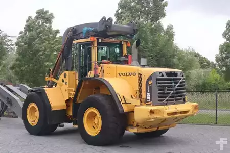 Wielladers 2009 Volvo L180 F HL | HIGH-LIFT | LOG STACKER | HOLZ GRAPPLE (9)
