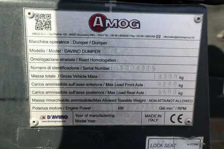 Zalomené klouby-dampry  2018 Amog D12 | 4X4 | PLATFORM | TIPPER BODY | 18 TON | DV 1 (20)