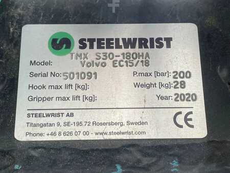 Osprzęt 2020 Steelwrist TMX S30 -180HA | TILT QUICKCOUPLER | TILTING COUPL (12)