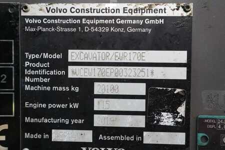 Volvo EWR 170 E | ROTOTILT | BUCKET | DOZERBLADE | TRAIL