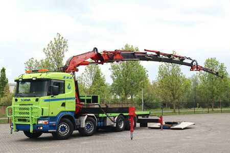 Altri 2001 Scania R164-480 V8 | 8X4 | FASSI F600 | JIB | KRAN / CRAN (1)