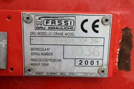 Altri 2001 Scania R164-480 V8 | 8X4 | FASSI F600 | JIB | KRAN / CRAN (20)