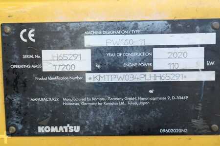 Mobilní bagry 2020 Komatsu PW160-11 | ENGCON TILTROTATOR | BUCKET | TRAILER H (20)