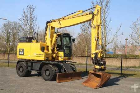 Mobilní bagry 2020 Komatsu PW160-11 | ENGCON TILTROTATOR | BUCKET | TRAILER H (5)