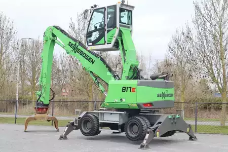Escavatori gommati 2019 Sennebogen 817E K9 ULM | SORTING GRAB | BSS | LOW HOURS (3)