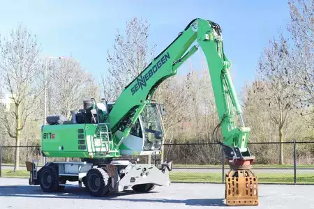 Escavatori gommati 2019 Sennebogen 817E K9 ULM | SORTING GRAB | BSS | LOW HOURS (5)