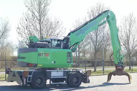 Escavatori gommati 2019 Sennebogen 817E K9 ULM | SORTING GRAB | BSS | LOW HOURS (6)