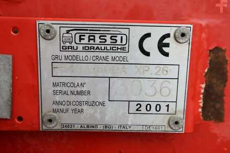 Siirrettävät nosturit 2001 Scania R164-480 V8 8X4 | FASSI F600 | JIB | KRAN / CRANE (20)