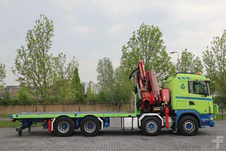 Siirrettävät nosturit 2001 Scania R164-480 V8 8X4 | FASSI F600 | JIB | KRAN / CRANE (7)
