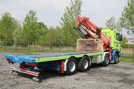 Siirrettävät nosturit 2001 Scania R164-480 V8 8X4 | FASSI F600 | JIB | KRAN / CRANE (8)