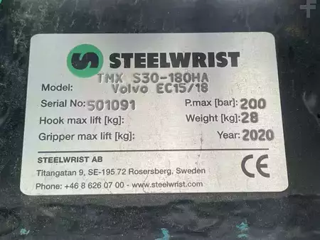 Attachments 2020 Steelwrist TMX S30 -180HA | TILT QUICKCOUPLER | TILTING COUPL (12)