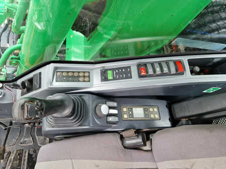 Excavadoras de ruedas 2015 Hyundai Robex 160W-9A met 6-cilinder Cummins motor (11)
