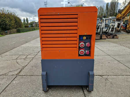 Atlas Copco QAS150 met Leroy Somer generator