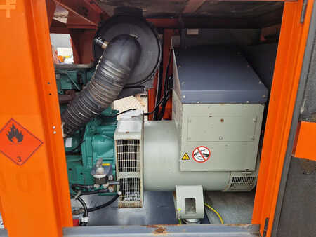 Atlas Copco QAS150 met Leroy Somer generator