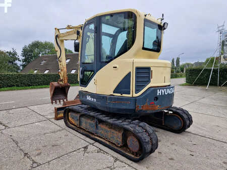 Mini excavadoras 2014 Hyundai Robex CR60-9 met airco (17)