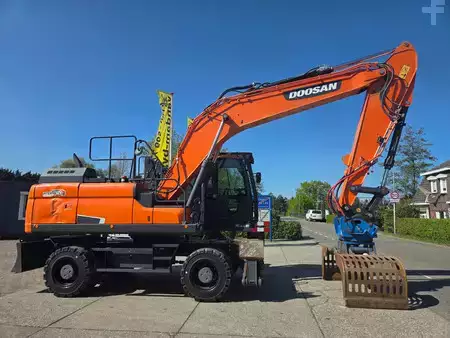Mobil gravemaskin 2018 Doosan DX210W-5 2018 met Zijtveld S1202D sorteergrijper 2018 (2)