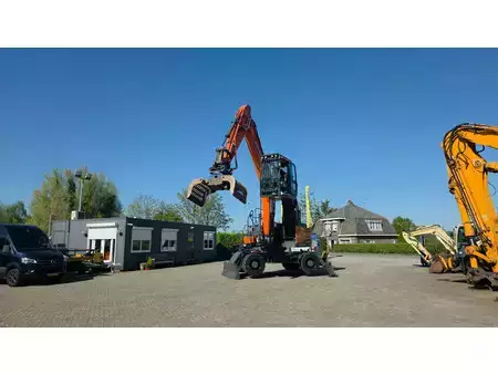 Mobil gravemaskin 2018 Doosan DX210W-5 2018 met Zijtveld S1202D sorteergrijper 2018 (23)