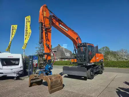 Mobil gravemaskin 2018 Doosan DX210W-5 2018 met Zijtveld S1202D sorteergrijper 2018 (24)