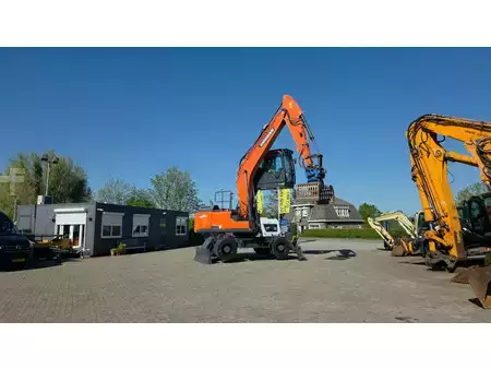 Mobil gravemaskin 2018 Doosan DX210W-5 2018 met Zijtveld S1202D sorteergrijper 2018 (25)