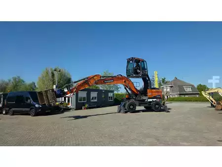 Mobil gravemaskin 2018 Doosan DX210W-5 2018 met Zijtveld S1202D sorteergrijper 2018 (26)