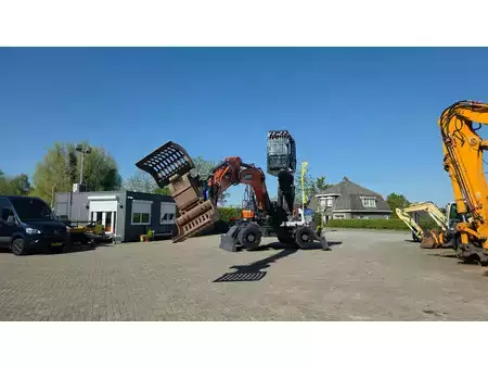 Mobil gravemaskin 2018 Doosan DX210W-5 2018 met Zijtveld S1202D sorteergrijper 2018 (27)