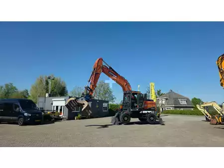 Mobil gravemaskin 2018 Doosan DX210W-5 2018 met Zijtveld S1202D sorteergrijper 2018 (30)