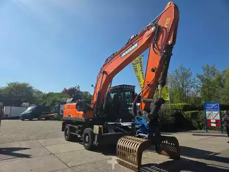 Mobil gravemaskin 2018 Doosan DX210W-5 2018 met Zijtveld S1202D sorteergrijper 2018 (6)