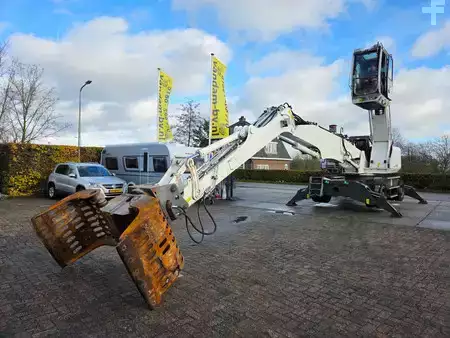 Grues mobiles 2020 Sennebogen 821 overslagkraan met roterende sorteergrijper (1)