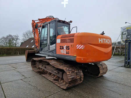 Koparki gąsienicowe 2009 Hitachi ZX160LC-3 rijwerk zéér netjes (5)