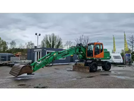 Mobilní bagry 2015 Hyundai Robex 160W-9A with 6-cylinder Cummins (25)