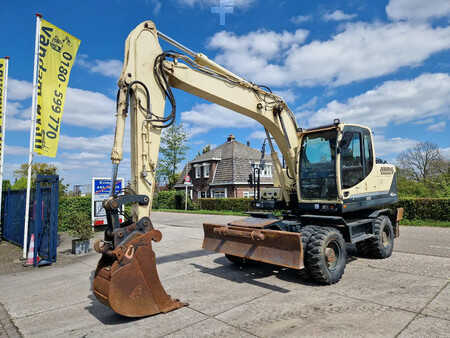 Excavadoras de ruedas 2013 Hyundai Robex 140W-9 met airco (28)