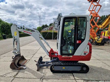 Minigrävare 2020 Takeuchi TB216 met 2089 uur (17)