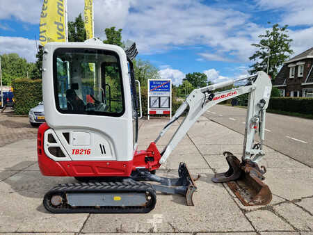 Minigrävare 2020 Takeuchi TB216 met 2089 uur (18)