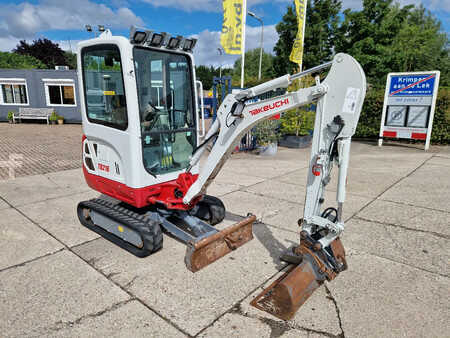 Minigrävare 2020 Takeuchi TB216 met 2089 uur (2)