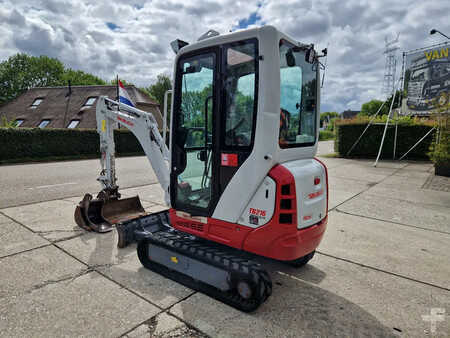 Minigrävare 2020 Takeuchi TB216 met 2089 uur (3)