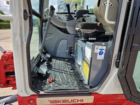 Minigrävare 2020 Takeuchi TB216 met 2089 uur (7)