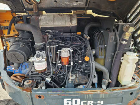 Minigraver 2014 Hyundai Robex CR60-9 met airco en 3 bakken (5)