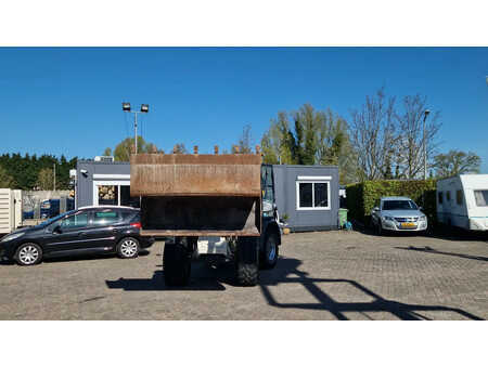 Kerekes rakodó 2007 Terex TL80 palletvorken en 4in1-bak (17)